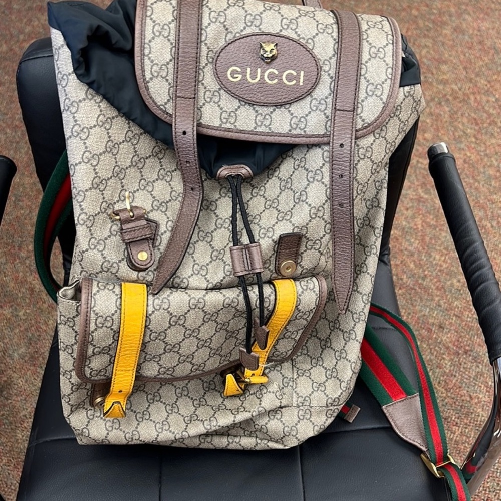 - Gucci backpack